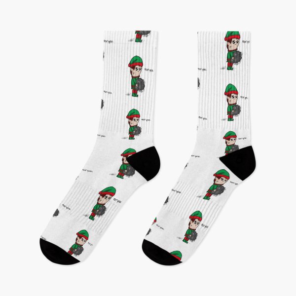 Item preview, Christmas Elf with coal designed and sold by Kind-O-CleverCo.