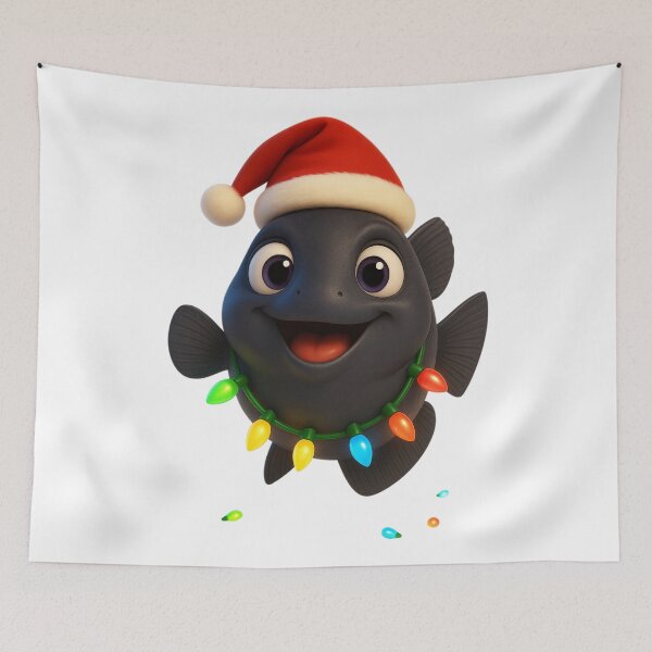 Item preview, Christmas Escolar Fish designed and sold by Sillytoe.