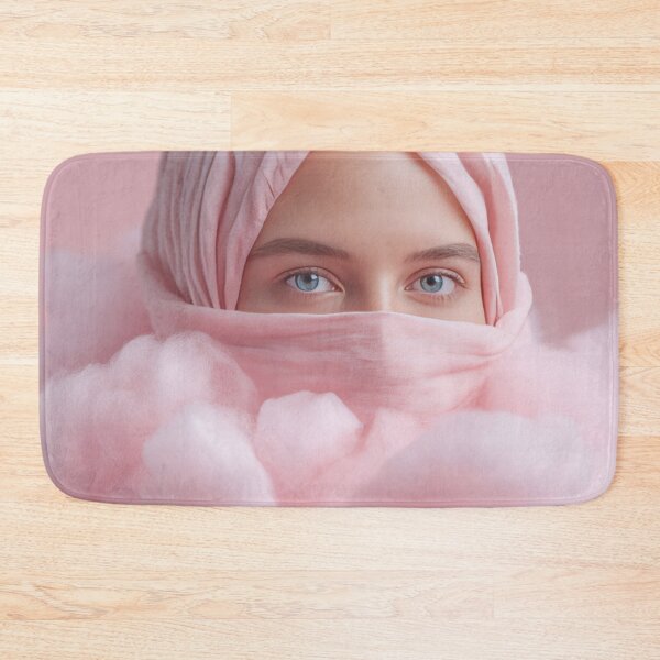 Item preview, Pink-veil woman in clouds designed and sold by anytka.