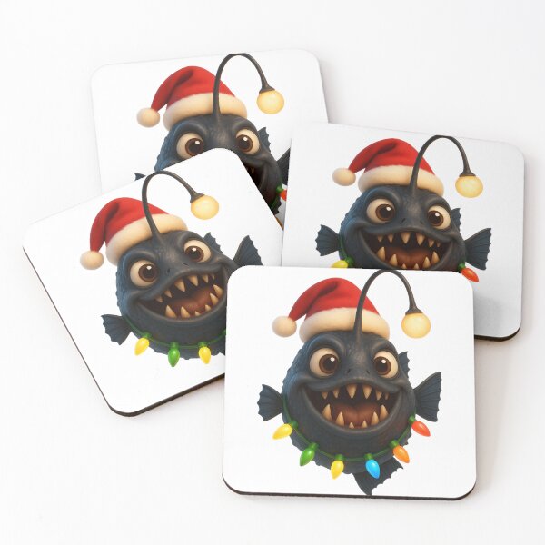 Item preview, Christmas Fangtooth Fish designed and sold by Sillytoe.