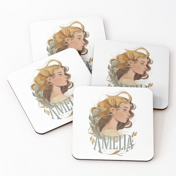 Item preview, Virgo Amelia Zodiac Portrait designed and sold by AlexLineArt.