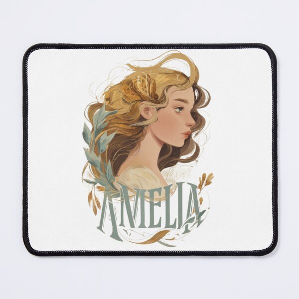 Item preview, Virgo Amelia Zodiac Portrait designed and sold by AlexLineArt.