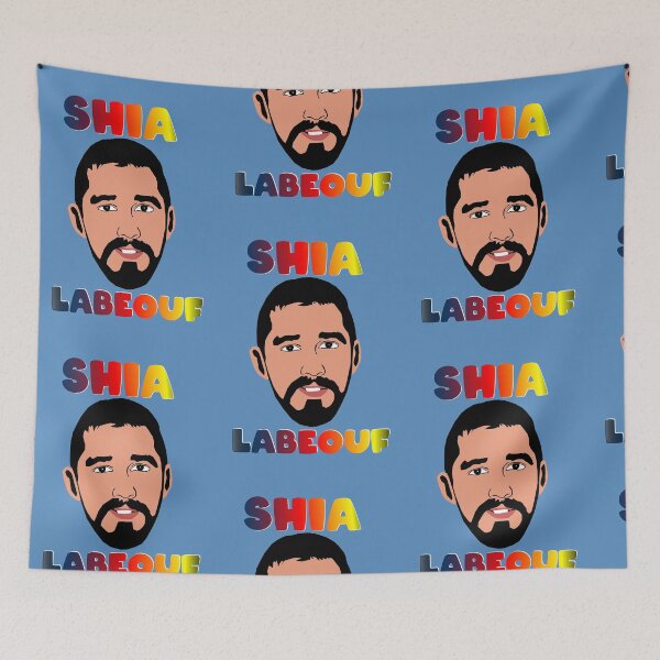 Item preview, Shia Labeouf Vector Art designed and sold by ZooStateofMind.
