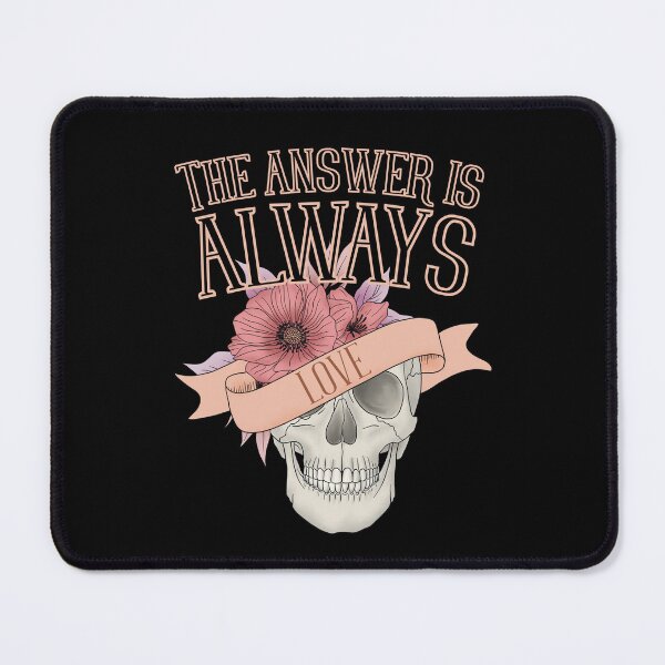 Item preview, The answer is always love Aesthetic Alternative Design designed and sold by OldSkullDesigns.