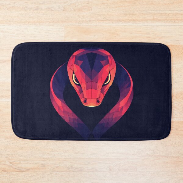 Item preview, Bold colorful abstract snake designed and sold by anytka.