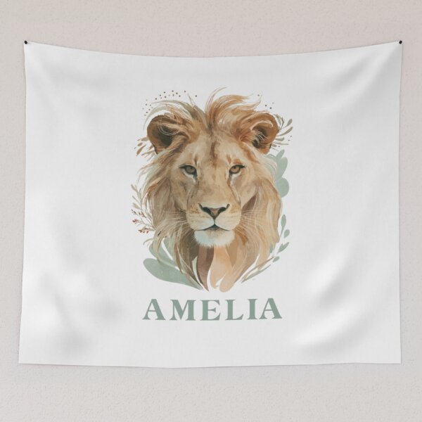 Item preview, Leo Amelia Zodiac Portrait designed and sold by AlexLineArt.