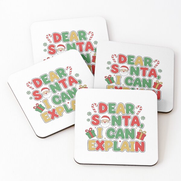 Item preview, Dear Santa, I Can Explain designed and sold by TheChubbyShop.