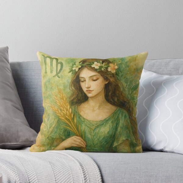 Item preview, Virgo sign designed and sold by Kalapriye.