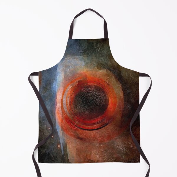 Item preview, Fiery Cosmic Vortex – Surreal Abstract Space Art designed and sold by FratddArtworks.
