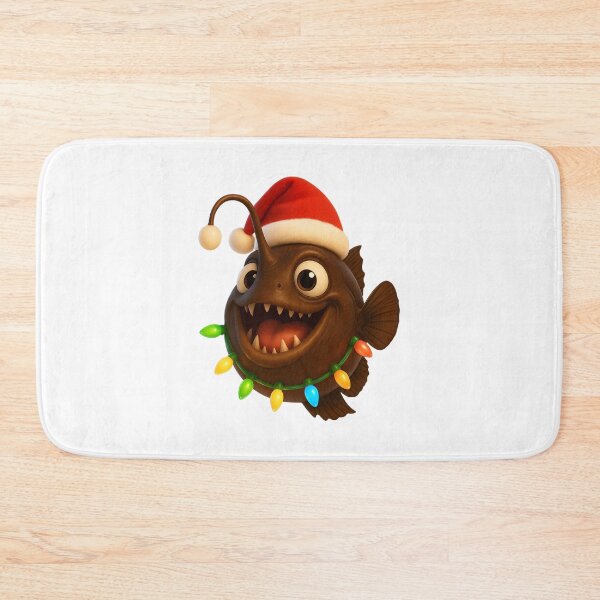 Item preview, Christmas Football Fish designed and sold by Sillytoe.