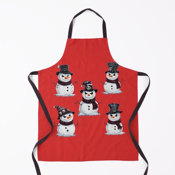 Item preview, Goth Snowman designed and sold by StarDustMinis.