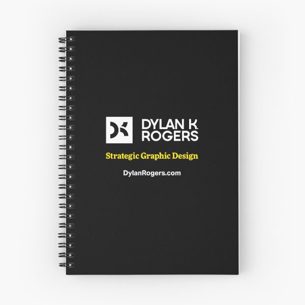 Item preview, Dylan K Rogers Strategic Graphic Design Logo with URL designed and sold by The Dylan K. Rogers Swag Shop.