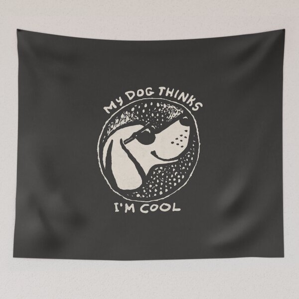 Item preview, Cool Dog Funny Pet Humor Quote designed and sold by Oniyasha.