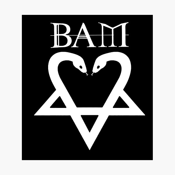 Item preview, Bam heartagram snakes vintage  designed and sold by Paintbase.