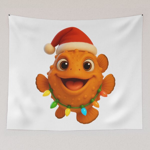 Item preview, Christmas Frogfish designed and sold by Sillytoe.