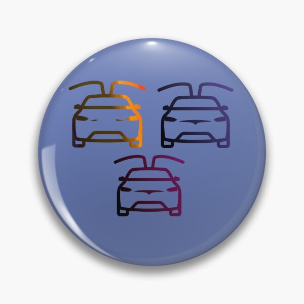 Item preview, Tesla Model X  illustration designed and sold by ZooStateofMind.