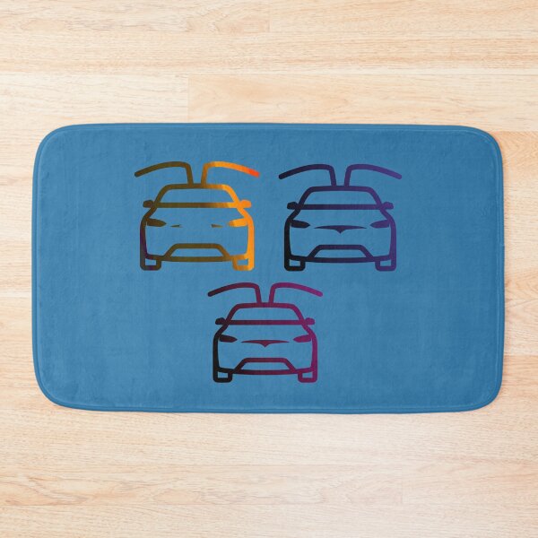 Item preview, Tesla Model X  illustration designed and sold by ZooStateofMind.