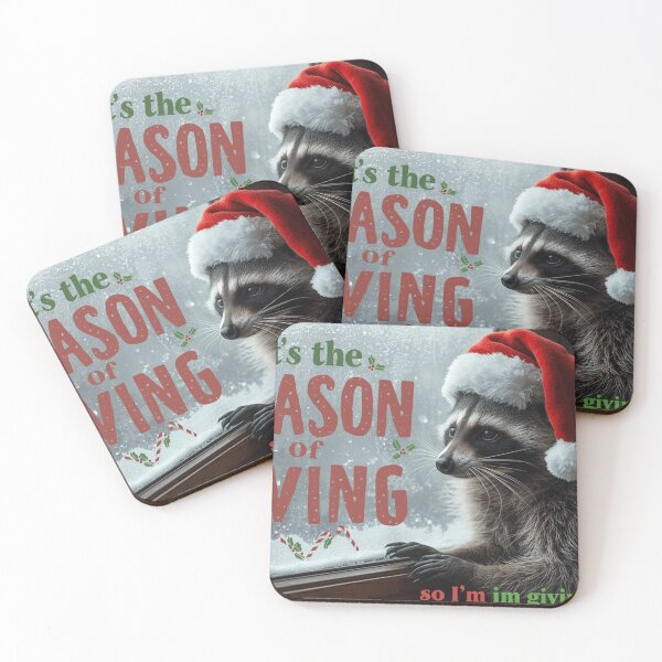 Item preview, Raccoon Christmas Meme It's the season of giving, so I'm giving up designed and sold by Morikiras.