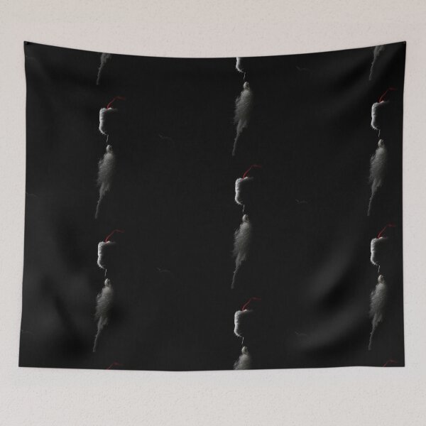 Item preview, Dark Minimalist Santa Portrait – Mysterious Shadowed Christmas Art designed and sold by PixelVibe782.