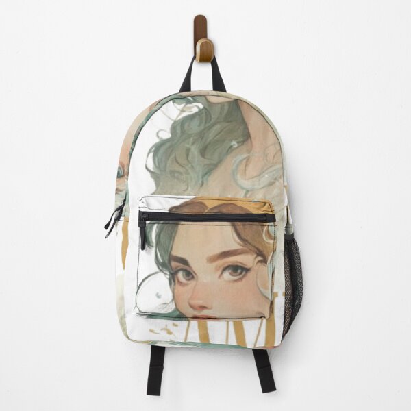 Item preview, Gemini Amelia Zodiac Portrait designed and sold by AlexLineArt.