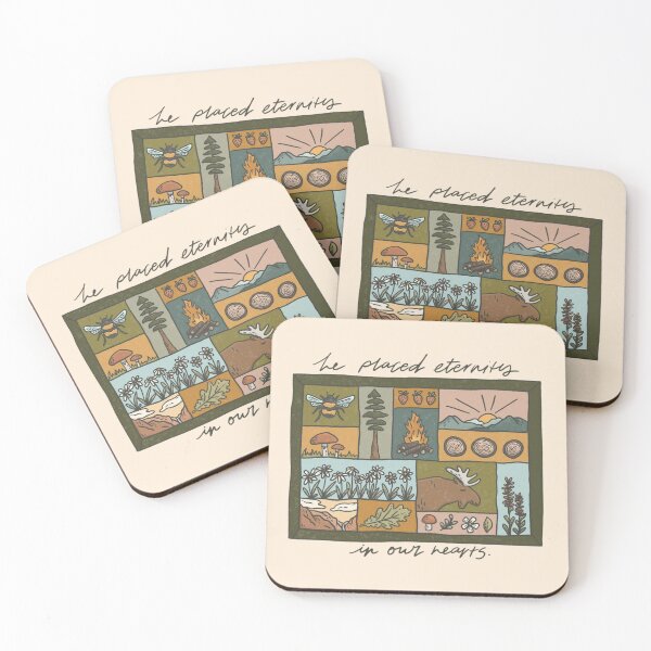 Item preview, Nature Patchwork Mountain Forest Wildlife designed and sold by Oniyasha.