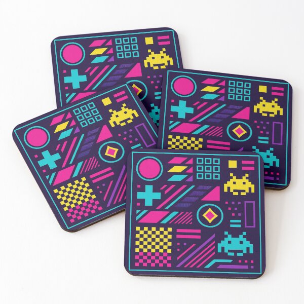 Item preview, Retro Pixel Patterns – Vintage Game Aesthetic Design designed and sold by TendenciaImpressa.