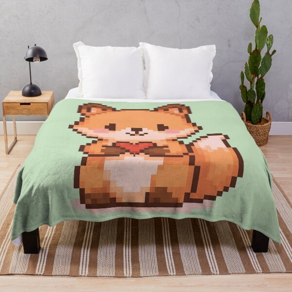 Item preview, Pastel Pixel Fox Holding Heart – Fox 1 – Picsell Buddies Pixel Edition designed and sold by BROHLine Studio.
