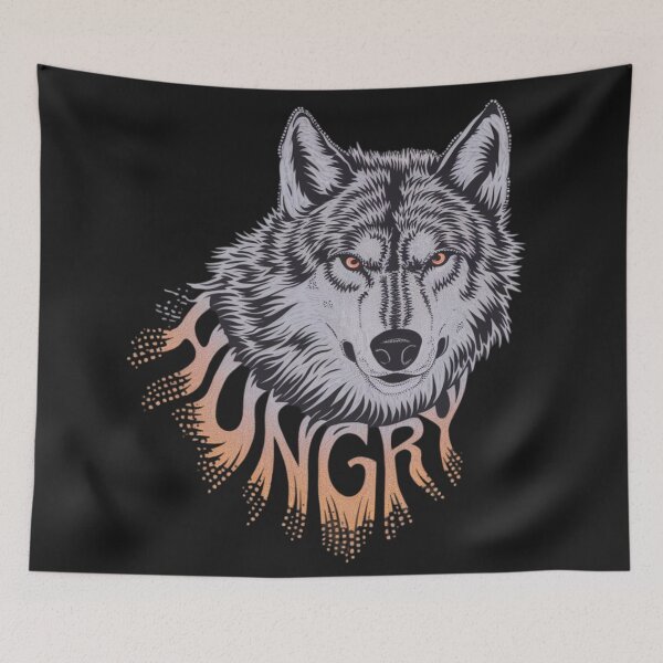 Item preview, Hungry Wolf  designed and sold by 123ks.