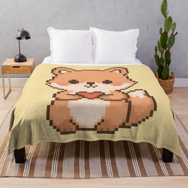 Item preview, Pastel Pixel Fox Holding Heart – Fox 2 – Picsell Buddies Pixel Edition designed and sold by BROHLine Studio.