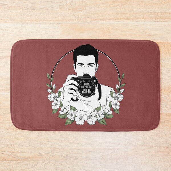 Item preview, "Floral," "Camera," "Aesthetic," "Black and White," "Photographer," and "Line Art." designed and sold by thechoice1.