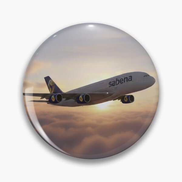 Item preview, Sabena Airbus A380 designed and sold by Golden Hour Aeronauts.