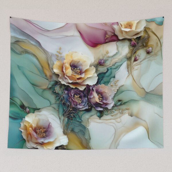 Item preview, Opalescent Bloomscape designed and sold by riquishop.