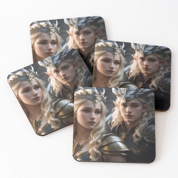 Item preview, Dragonrider Royal Elf Couple designed and sold by Becooldesing.