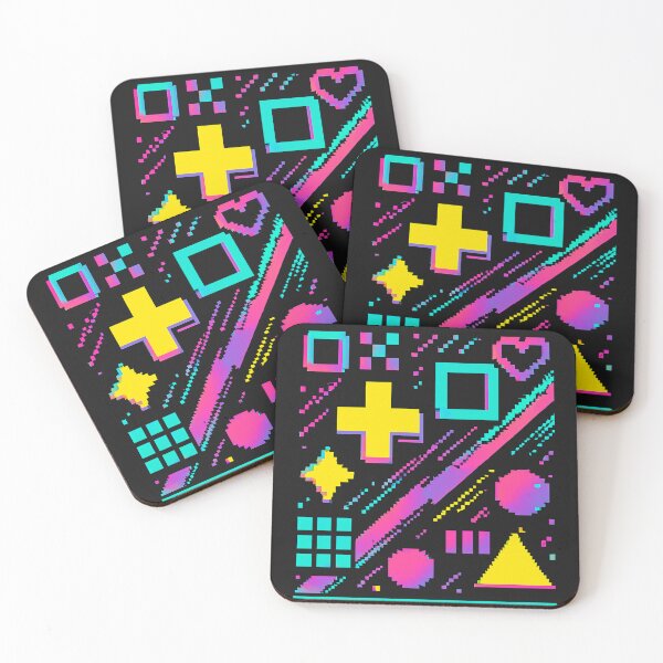 Item preview, Retro Pixel Patterns – Vintage Game Aesthetic Design designed and sold by TendenciaImpressa.
