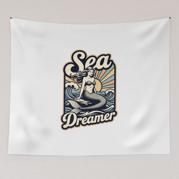 Item preview, Umi no Yume – Sea Dreamer Mystic Mermaid Tattoo Art designed and sold by Alahchin Art.