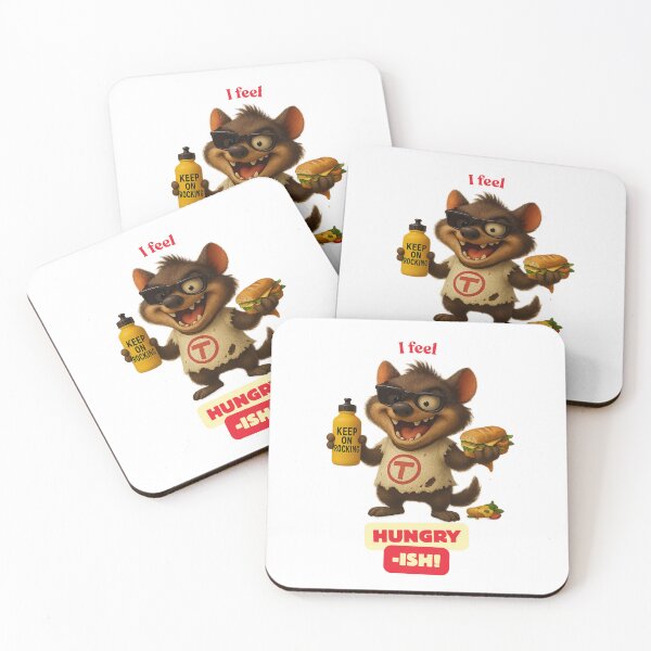 Item preview, I feel Hungry -ish, Tasmanian devil, chaotic rocking designed and sold by digitalbitcraft.