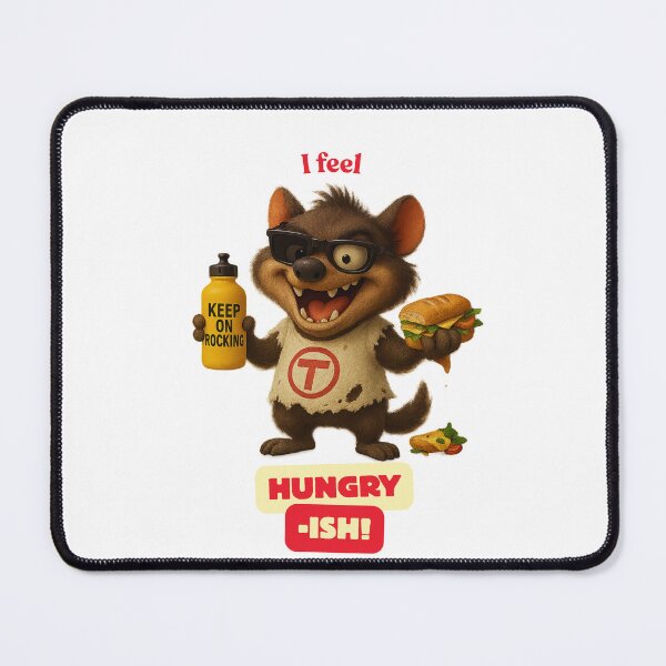 Item preview, I feel Hungry -ish, Tasmanian devil, chaotic rocking designed and sold by digitalbitcraft.