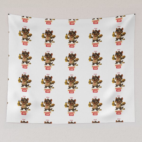 Item preview, I feel Hungry -ish, Tasmanian devil, chaotic rocking designed and sold by digitalbitcraft.