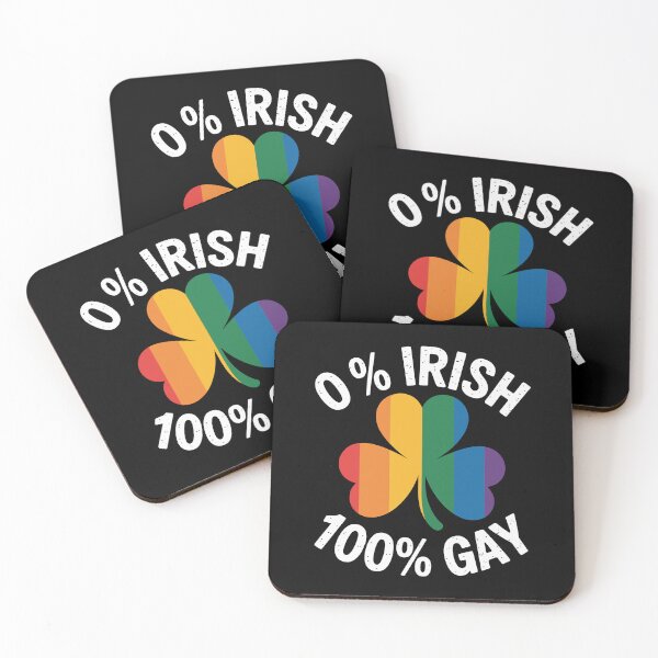 Item preview, 0% Irish, 100% Gay designed and sold by jkrphoto.