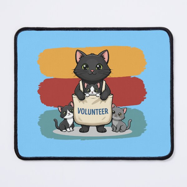 Item preview, The Best Cat Volunteers Ever designed and sold by Felinefinesse.