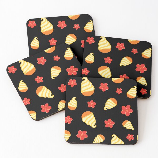 Item preview, Pineapple Swirl Pattern - Scattered Black BG designed and sold by drxgonfly.