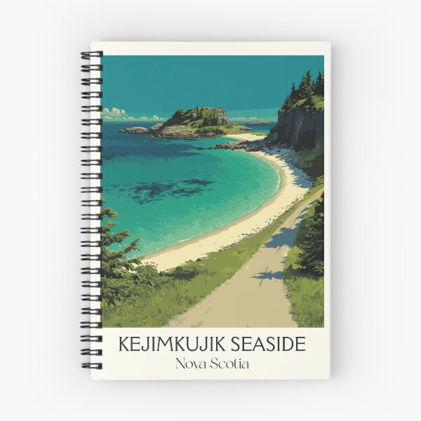 Item preview, Kejimkujik Seaside NS | Coastal Park Scenery Art Print designed and sold by TuncGK.