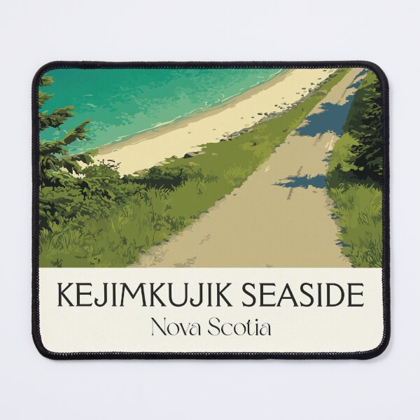 Item preview, Kejimkujik Seaside NS | Coastal Park Scenery Art Print designed and sold by TuncGK.