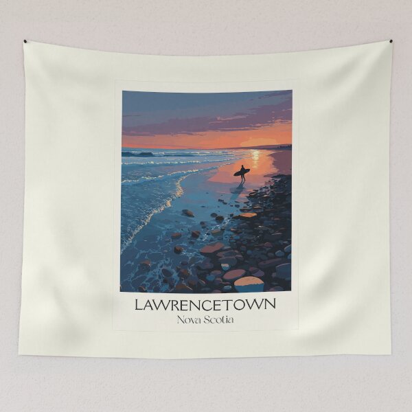 Item preview, Lawrencetown Beach NS | Eastern Shore Surfing Sunset Art designed and sold by TuncGK.