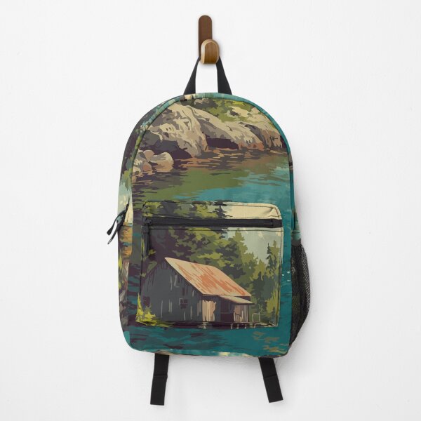 Item preview, Liscombe Mills Nova Scotia | Liscomb River Scenery Art designed and sold by TuncGK.