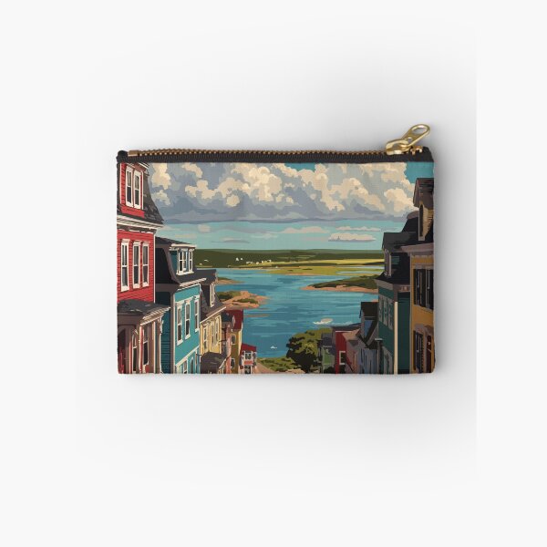Item preview, Liverpool Nova Scotia | South Shore Historic Town Art Print designed and sold by TuncGK.
