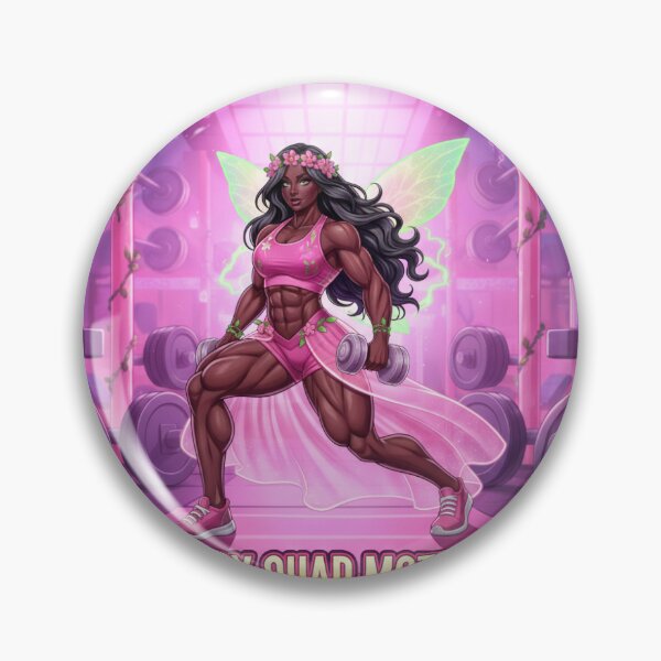 Item preview, Fairy Quad Mother “dark hair lunge” designed and sold by altered2fit.