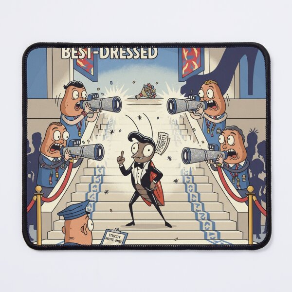 Item preview, Cockroach Steals Met Gala Show designed and sold by MemeTheNews.
