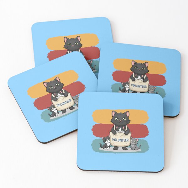 Item preview, The Best Cat Volunteers Ever  designed and sold by Felinefinesse.