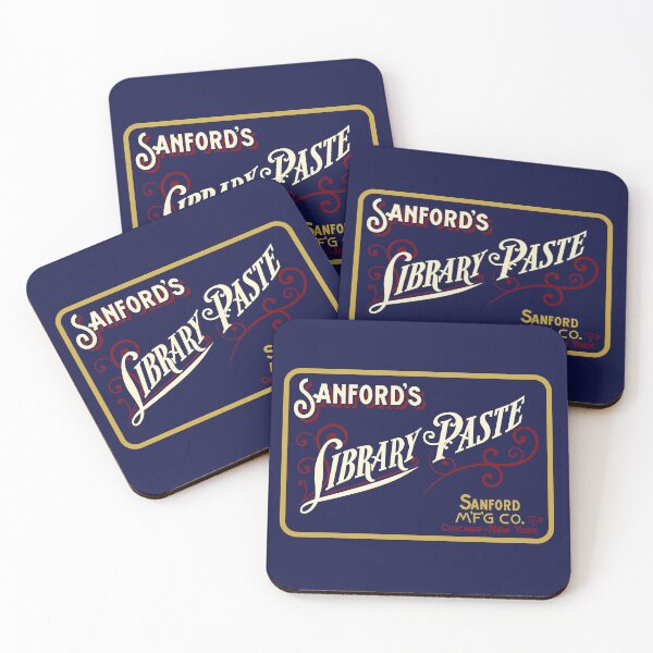 Item preview, Sanford's Library Paste designed and sold by Rossington Designs.